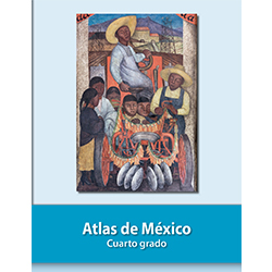 Libro de Atlax de Mexico Cuarto 4 Grado Primaria